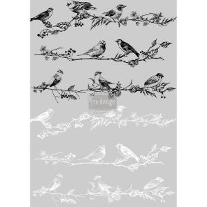 Redesign Transfer Birds & Berries