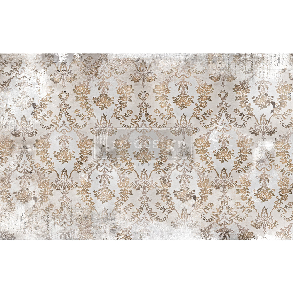 Redesign Decoupage Tissue Paper Washed Damask