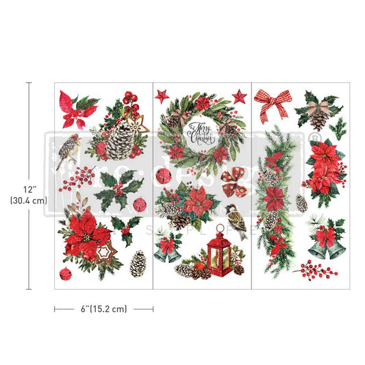 Redesign Transfer Classic Christmas SMALL