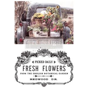 Redesign Transfer Fresh Flowers