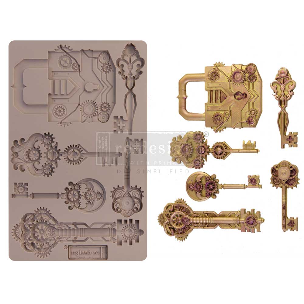 Redesign Mould Mechanical Lock & Keys